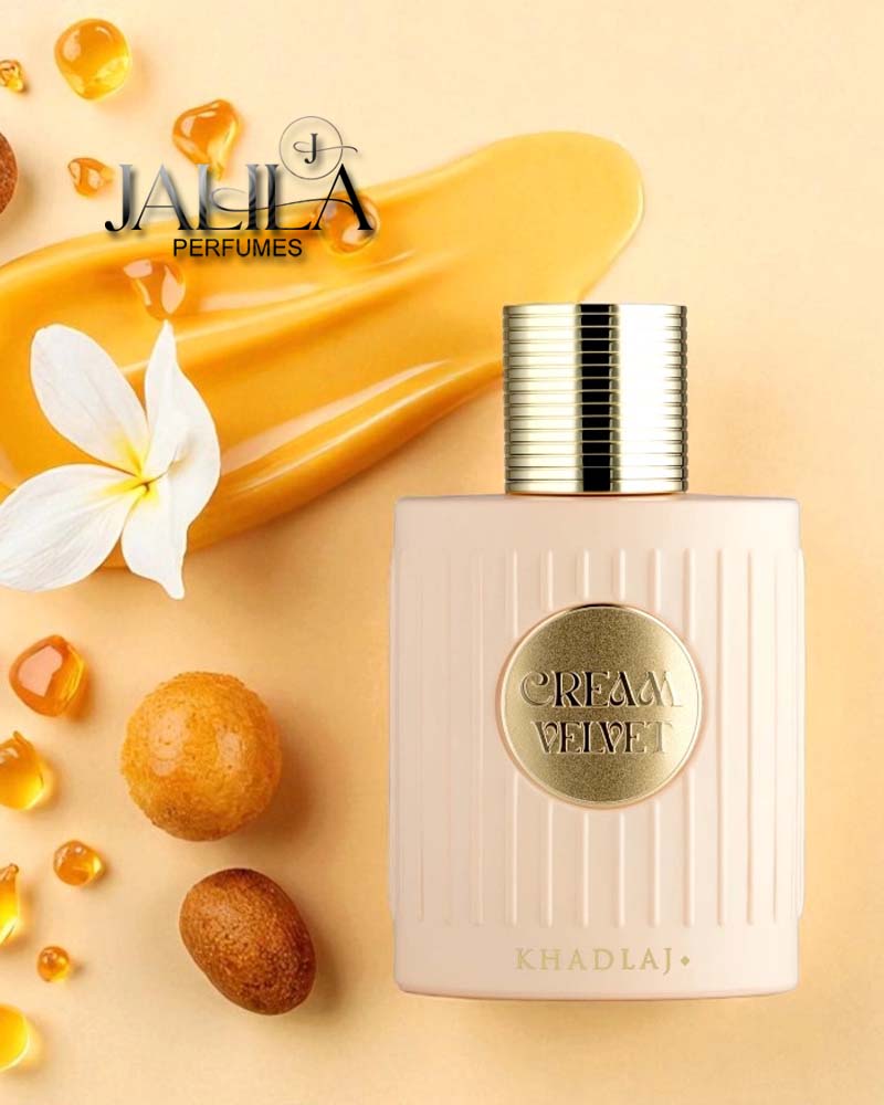 KHADLAJ CREAM VELVET FOR UNISEX EDP 100 ML | Jalila Perfumes